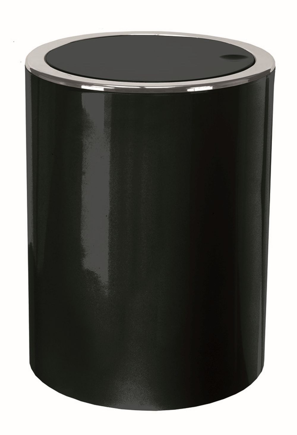 Kleine Wolke Clap secchio della spazzatura 5 l nero 5829926858