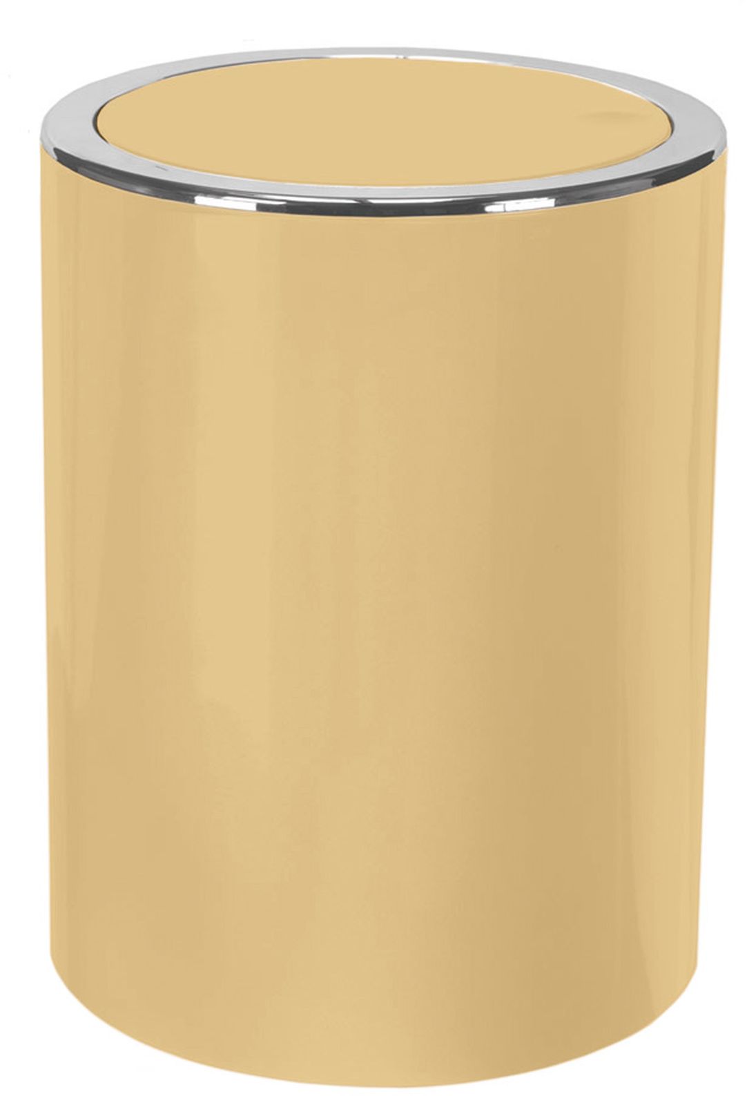 Kleine Wolke Clap secchio della spazzatura 5 l oro 5829537858