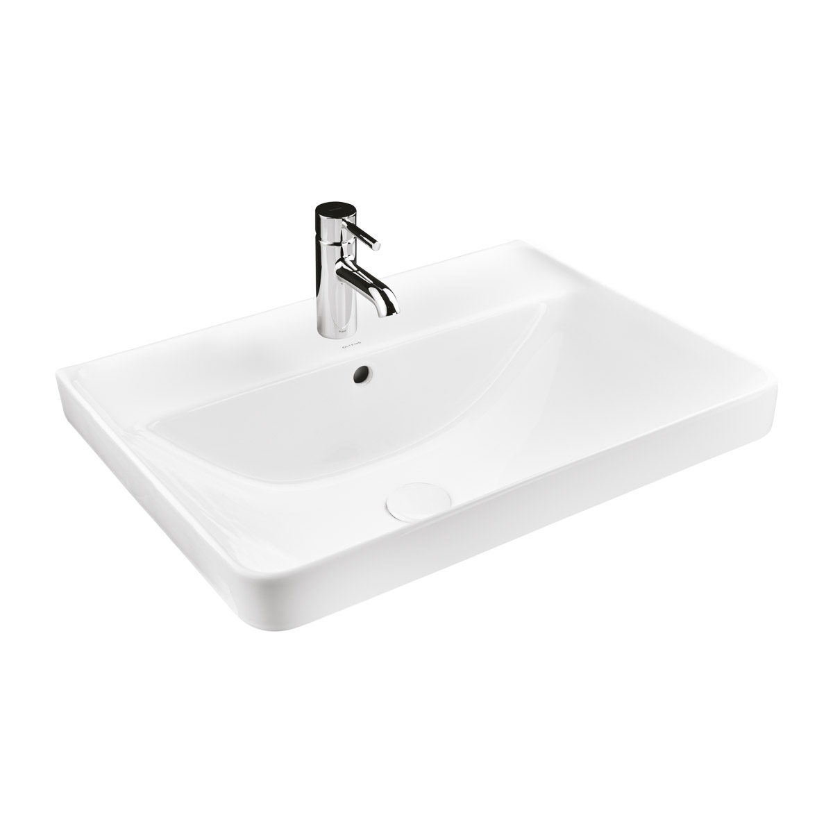 Oltens Kolma lavabo 61x47.5 cm rettangolare da incasso bianco 41208000