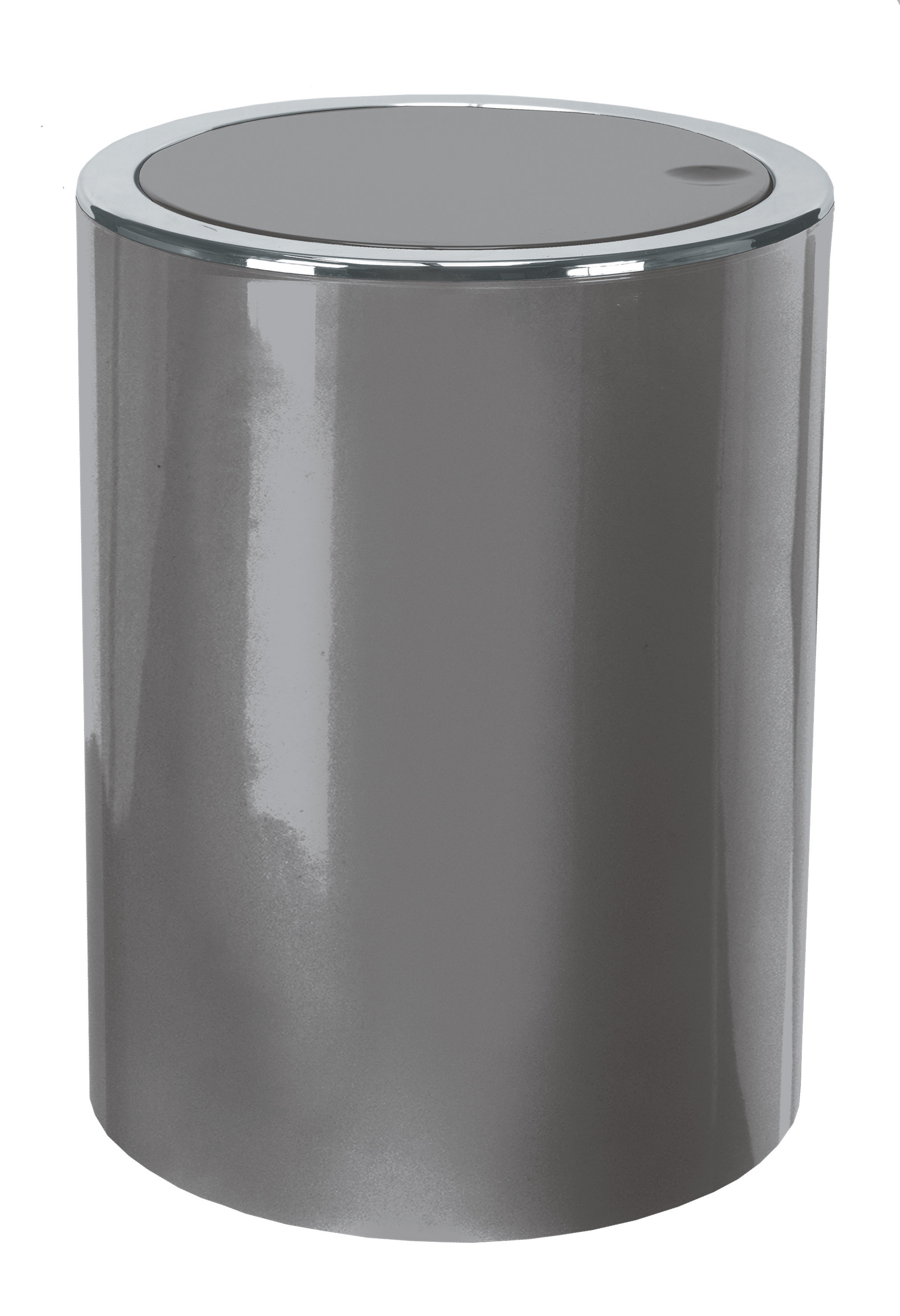 Kleine Wolke Clap Mini mini secchio della spazzatura 1.5 l grigio 8415977858