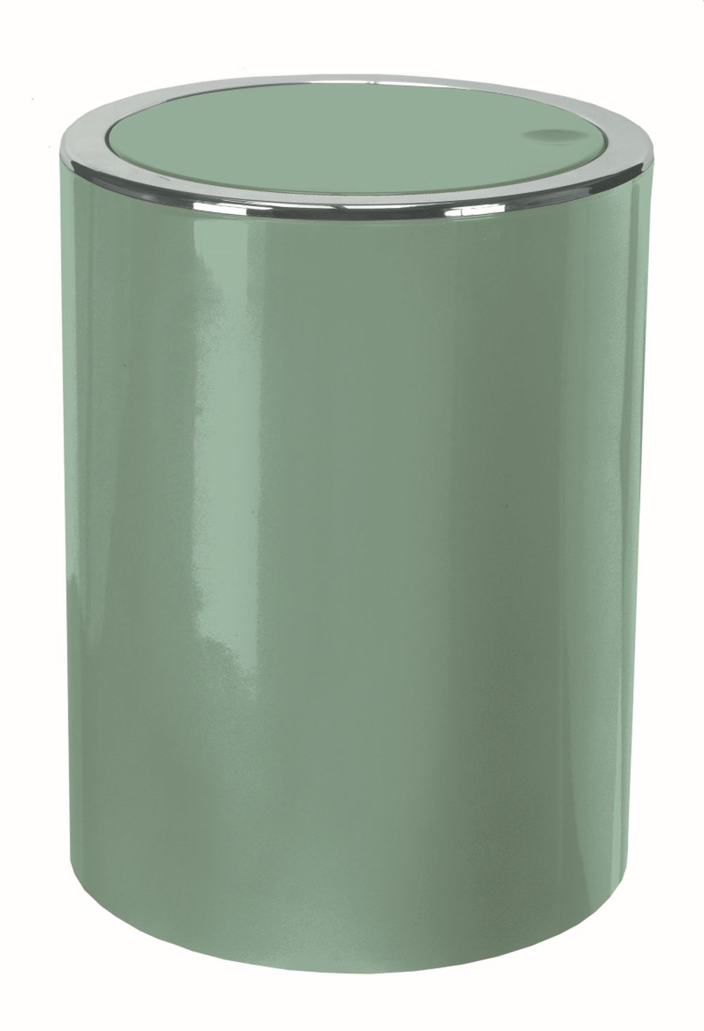 Kleine Wolke Clap secchio della spazzatura 5 l verde 5829685858