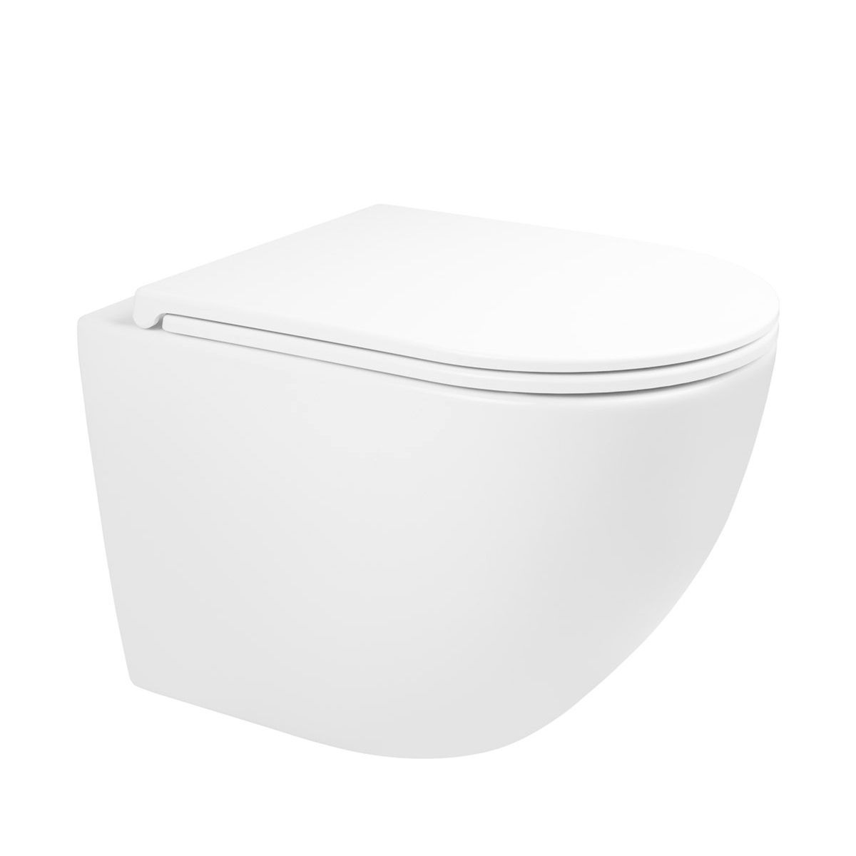 Set vaso WC Oltens Hamnes 42521000, copriwater Oltens Hamnes 45100000