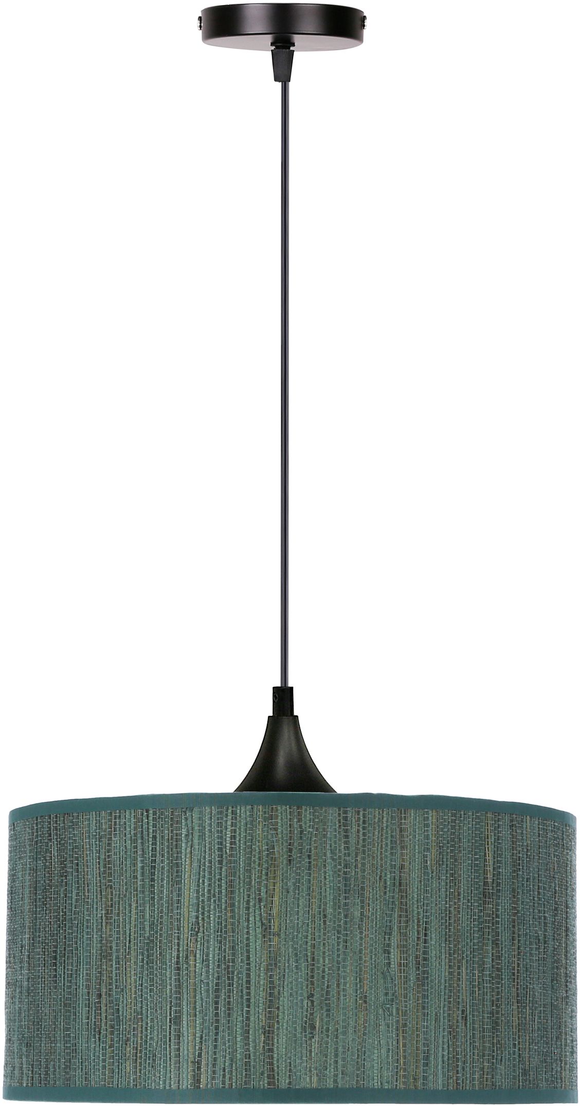Candellux Patti lampada sospesa 1x60 W nero-verde 31-19653