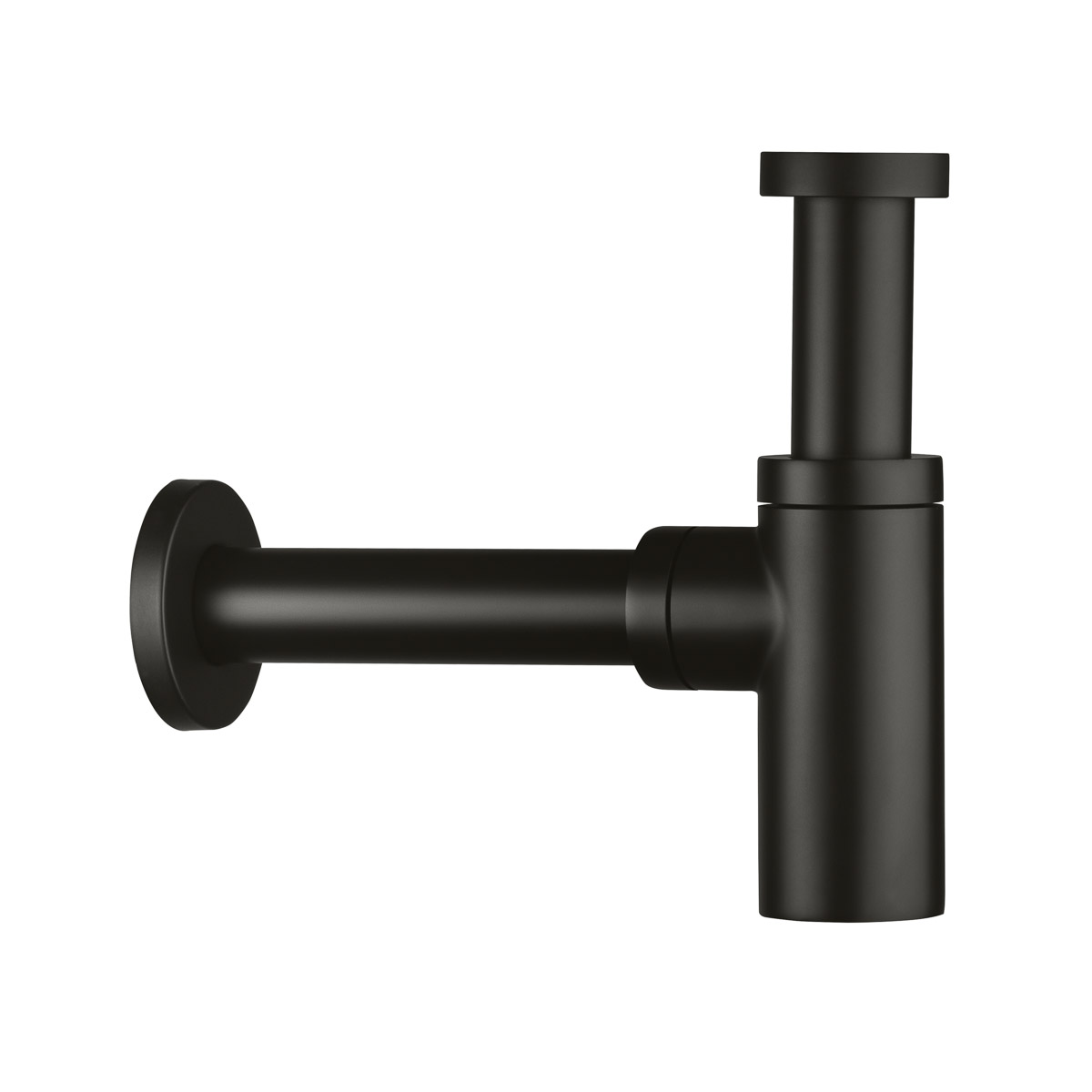 Ksuro 100 sifone per lavabo a bottiglia nero 51000030