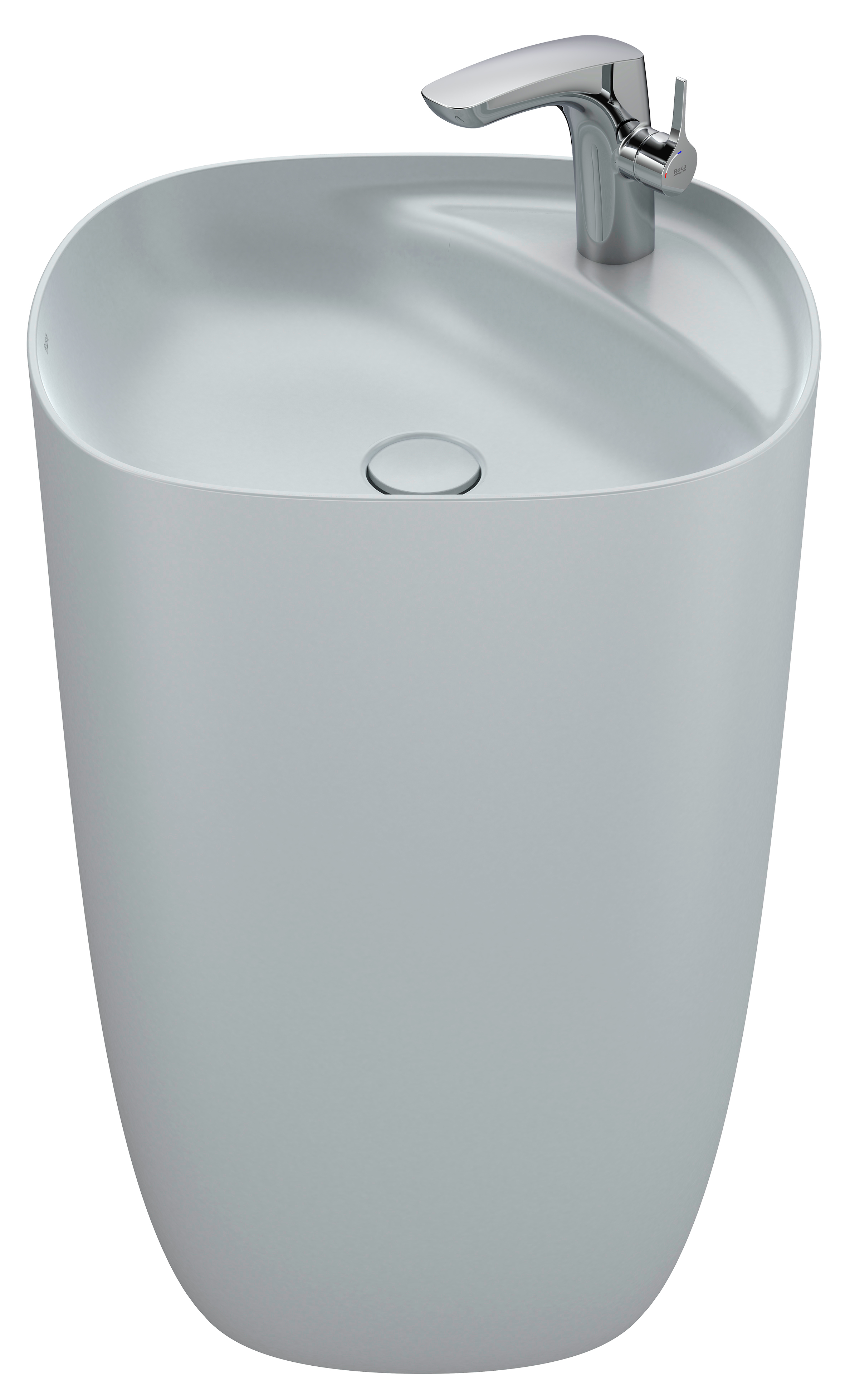 Roca Beyond lavabo 50x45 cm rotonda freestanding A3270B0630