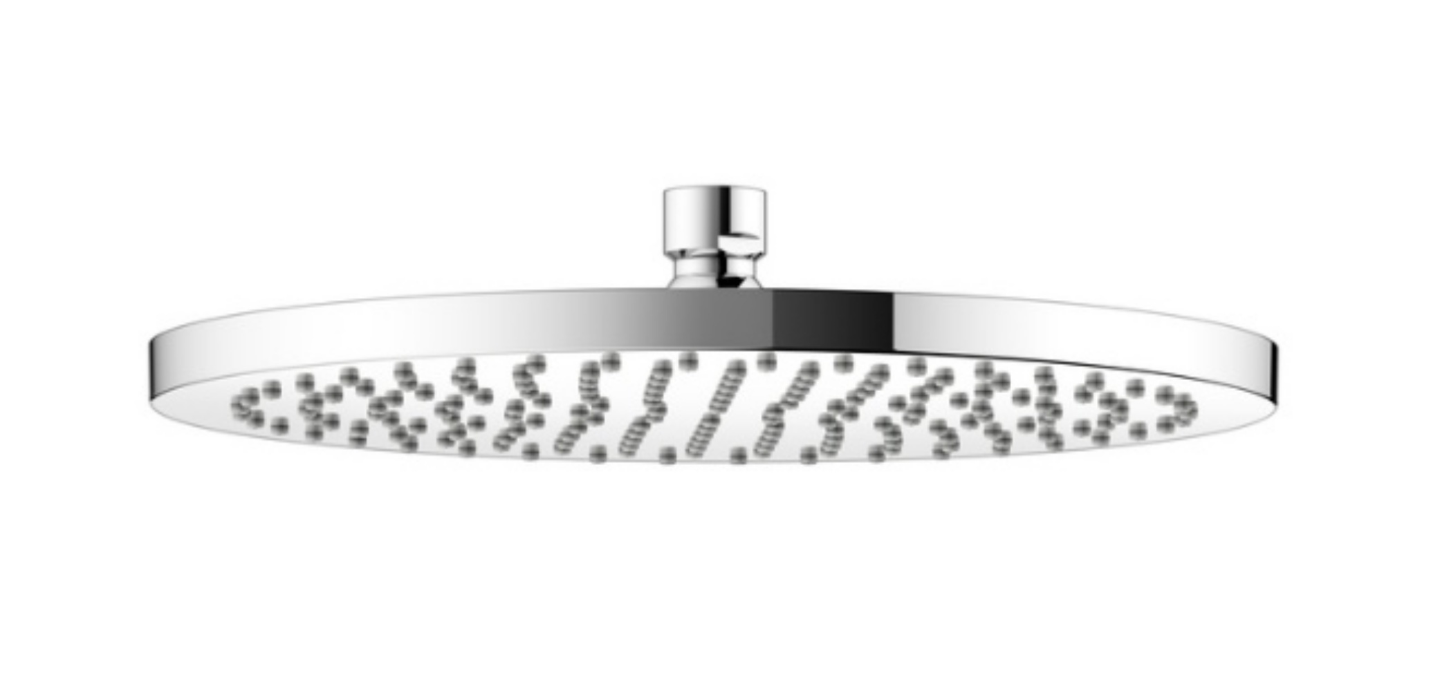 Keuco soffione doccia 25x25 cm rotonda cromo 59886010201