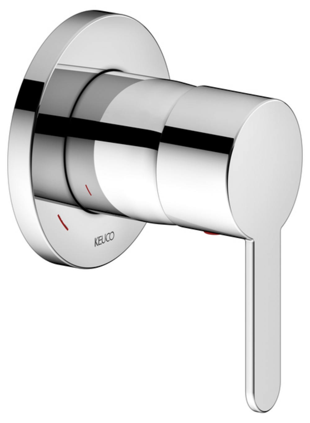 Keuco IXMO Flat rubinetto per doccia da incasso cromo 59551010301