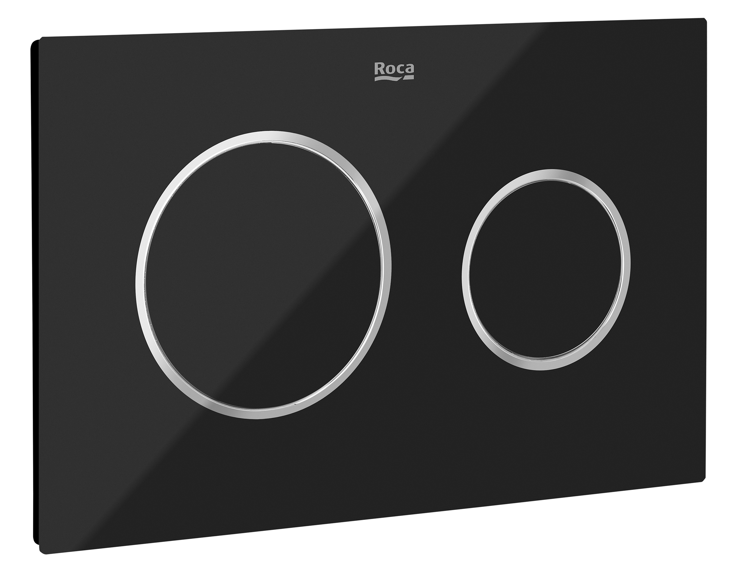 Roca PL placca di comando per WC nero A890189308