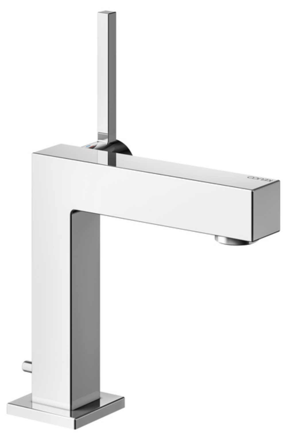 Keuco Edition 90 Square rubinetto per lavabo verticale cromo 59104010000