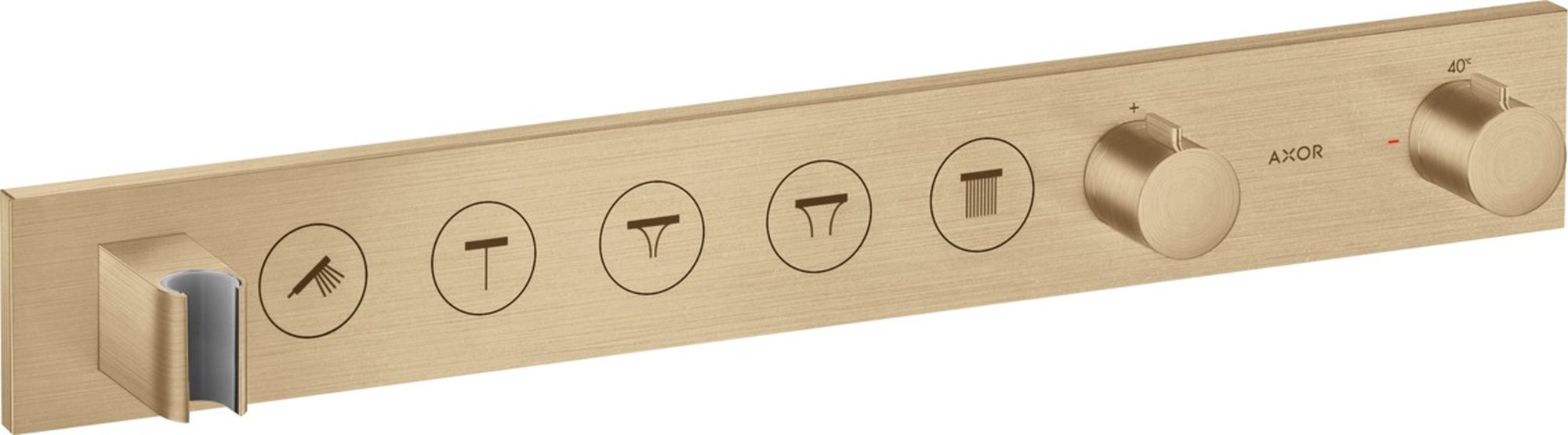 Axor ShowerSolutions rubinetto per vasca e doccia da incasso con termostato || 18358140