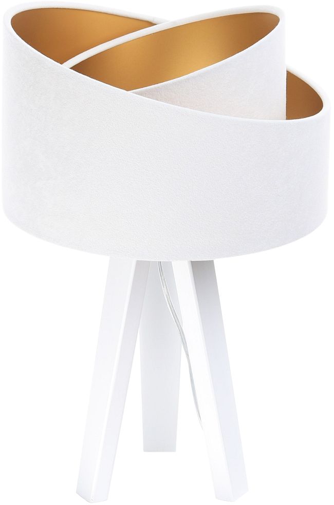 BPS Koncept Galaxy lampada da tavolo 1x60 W bianco-oro 060S-062W