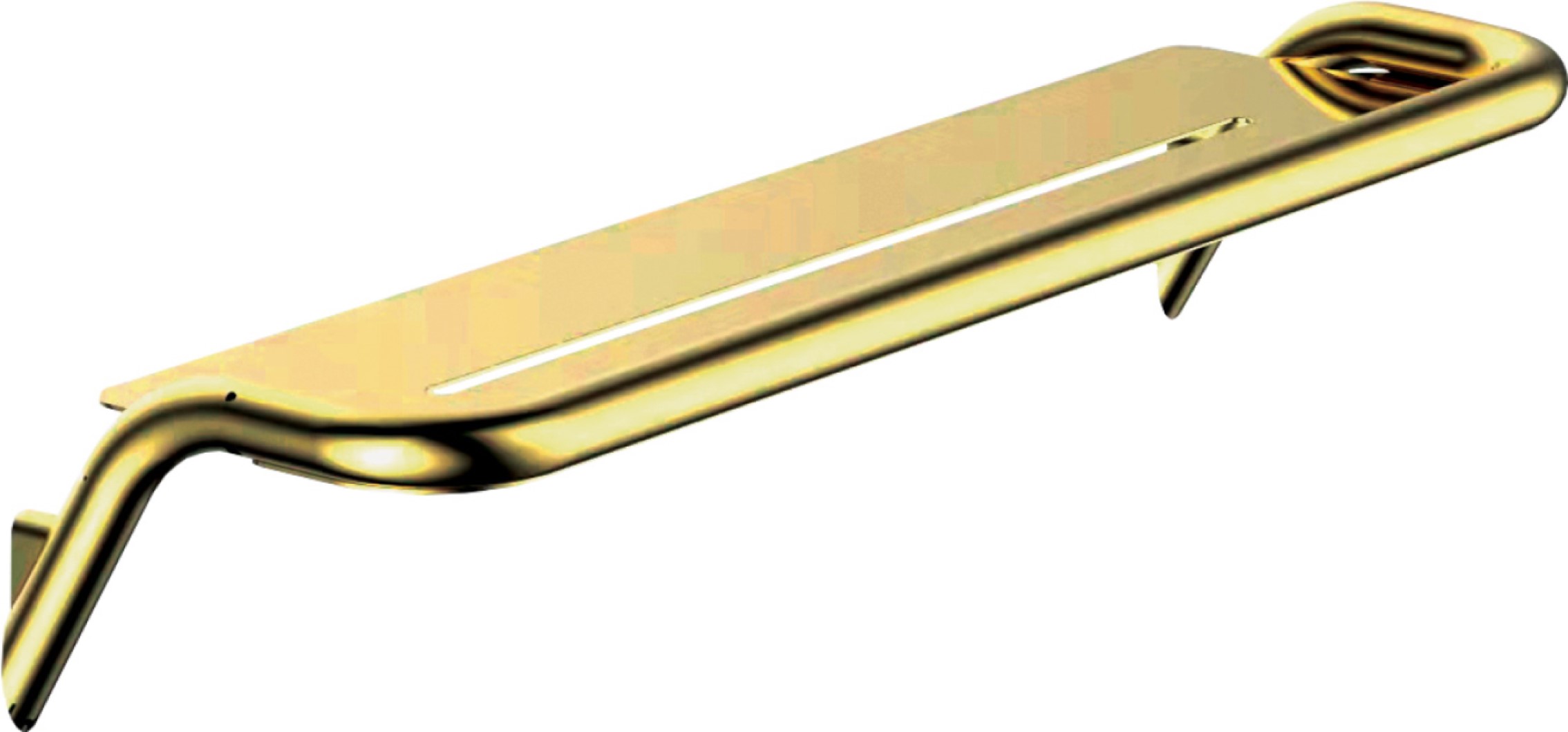 Deante Silia mensola da bagno 43.6 cm oro ADIZ511
