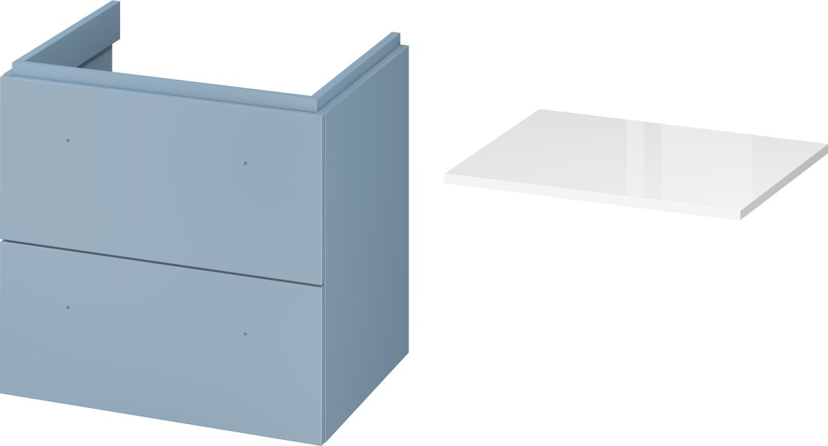 Set armadietto Cersanit Larga S932-071, piano Cersanit Larga S932-023