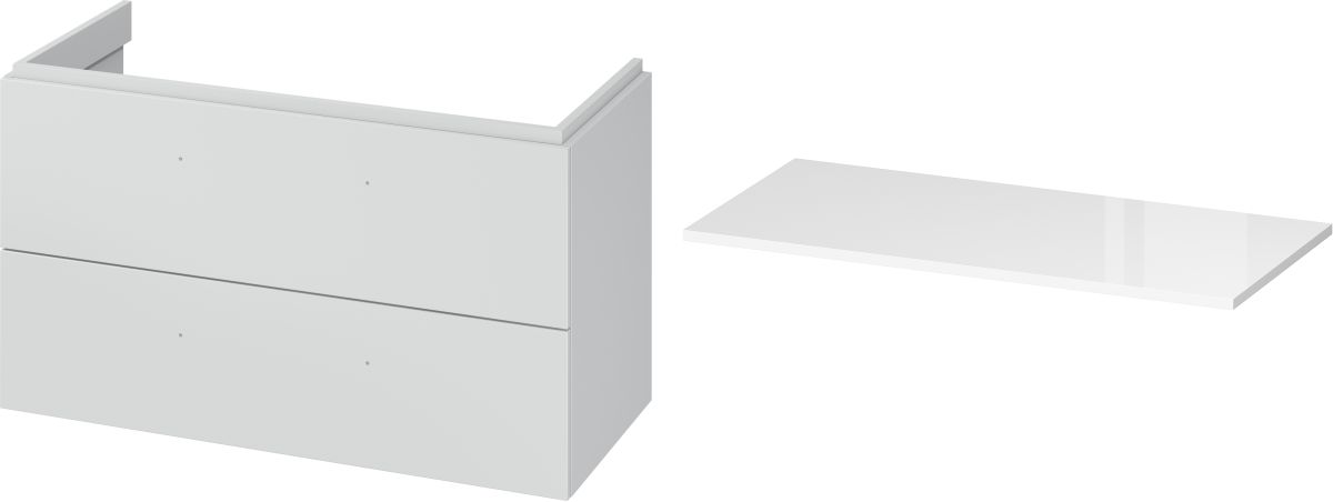 Set armadietto Cersanit Larga S932-078, piano Cersanit Larga S932-025