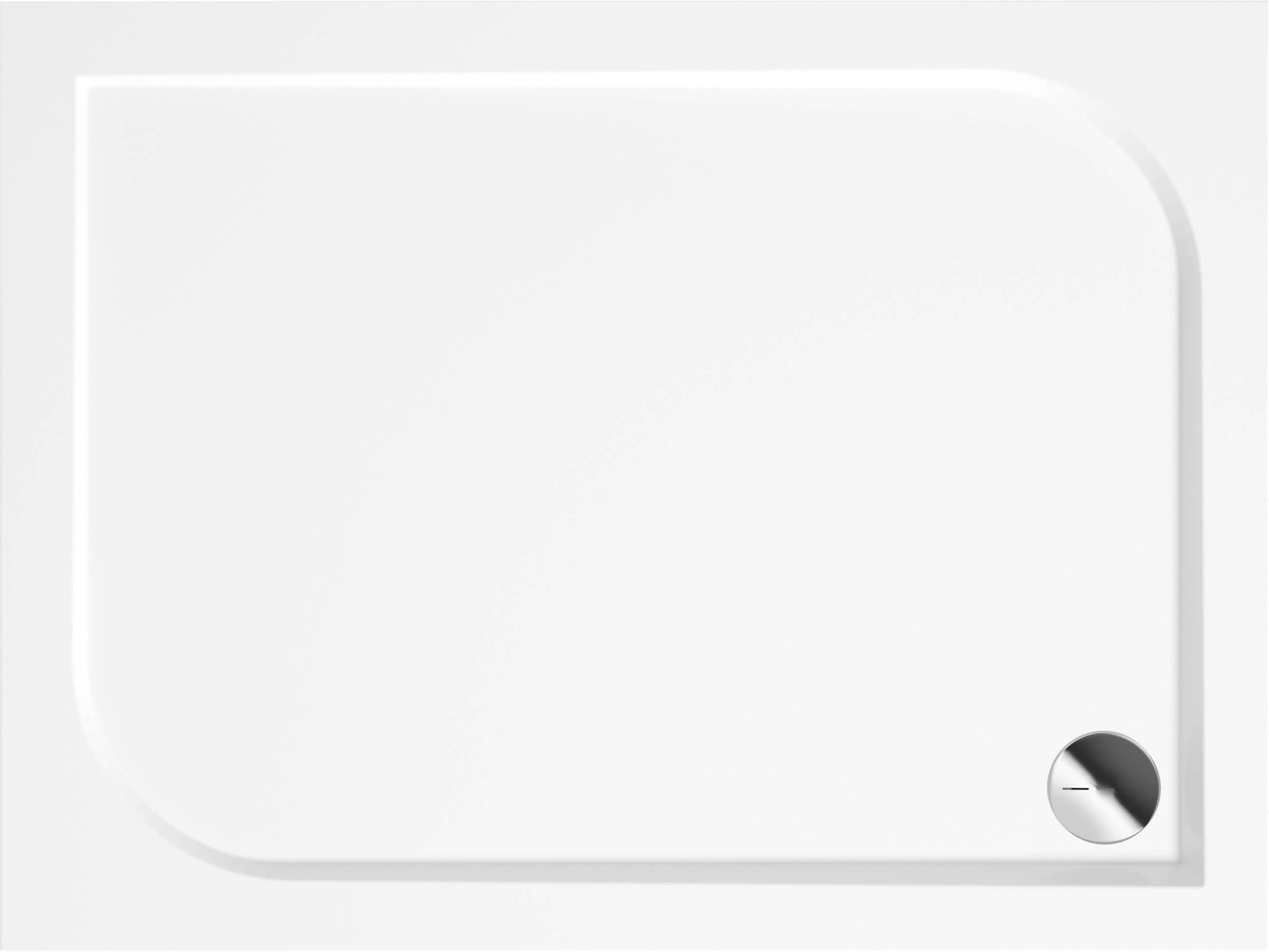Deante Cubic piatto doccia rettangolare 100x90 cm bianco KTK_045B