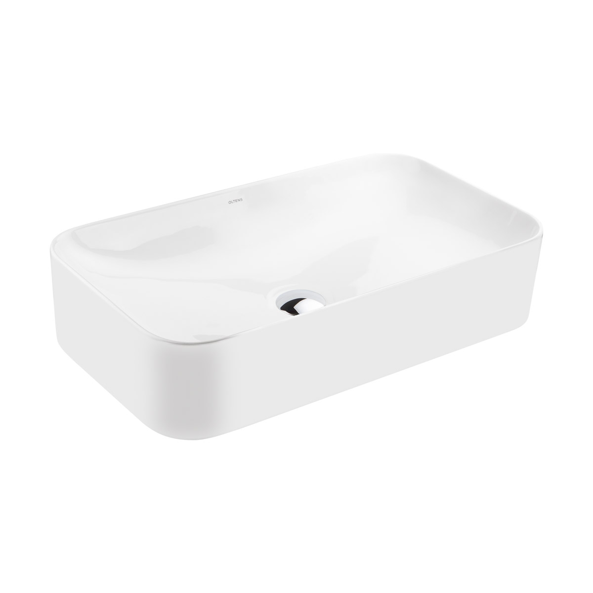 Oltens Hadsel lavabo 61x35 cm rettangolare da appoggio bianco 40326000