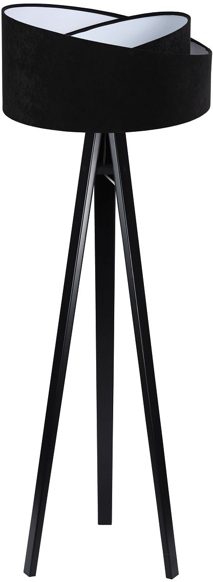 BPS Koncept Galaxy lampada da terra 1x60 W bianco-nero 060P-007CZ