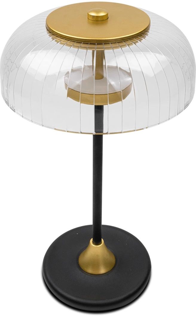 Altavola Design Vitrum lampada da tavolo 1x7.2 W nero-oro LA104/T