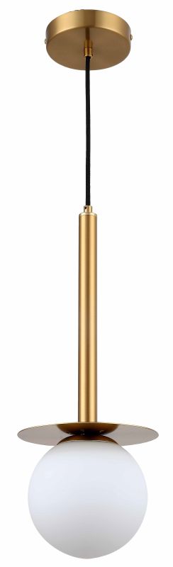 Light Prestige Roma lampada sospesa 1x40 W bianco-oro LP-1345/1PGD