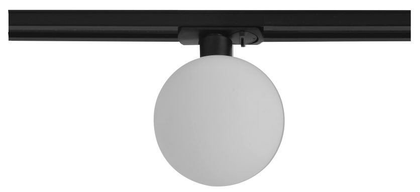 Light Prestige Bola lampada per binario elettrificato 1x5 W bianco-nero LP-003/1R