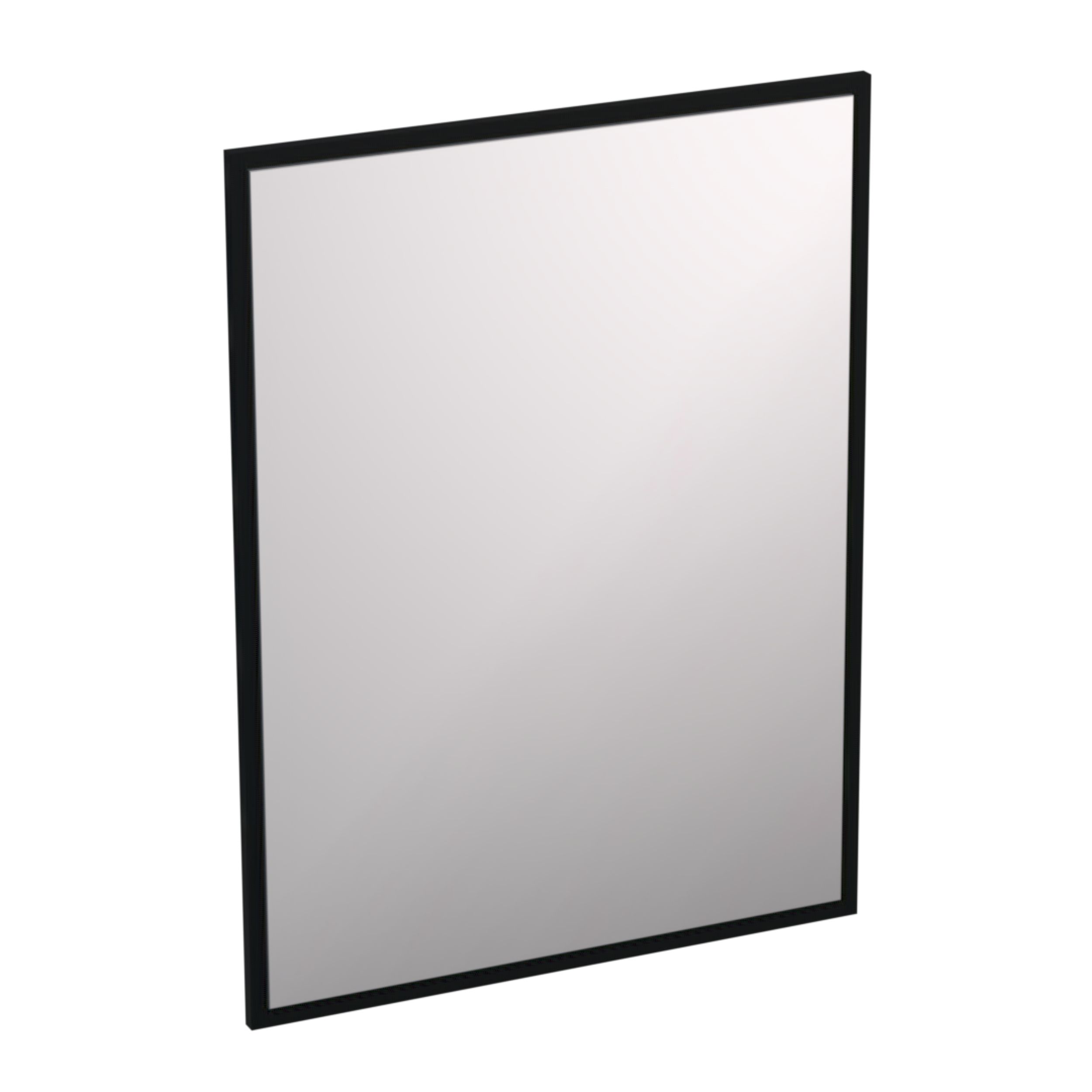 Strama Kobe specchio 60x80 cm rettangolare nero 13.501.07