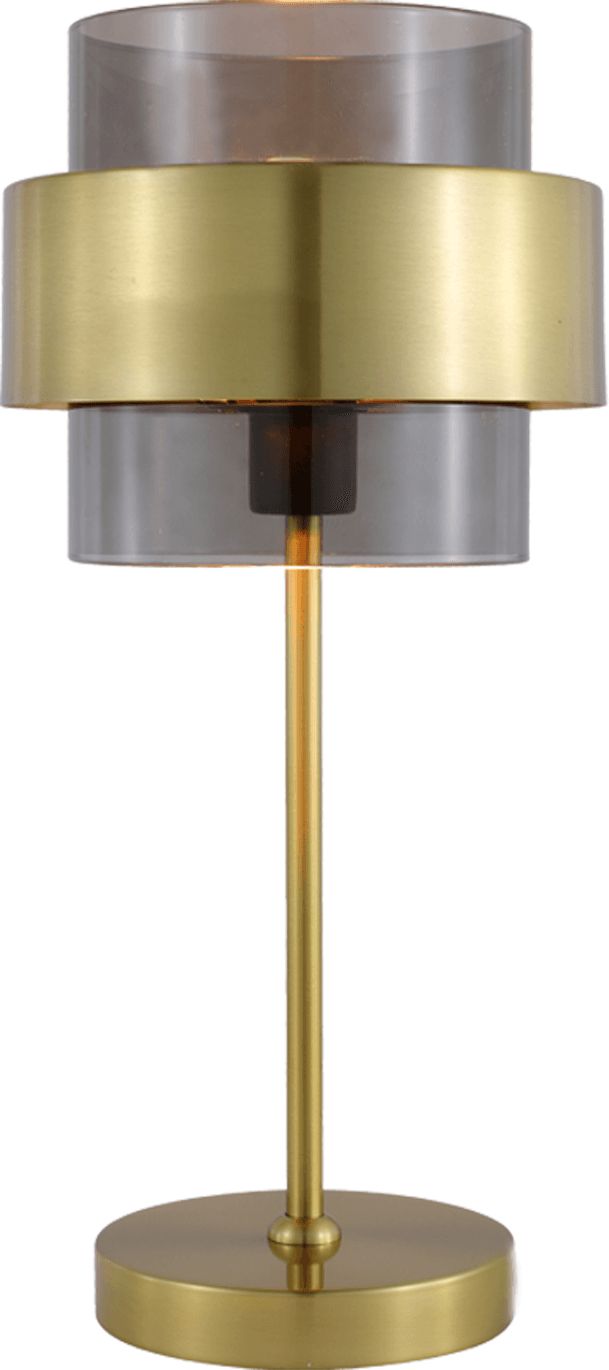 Light Prestige Miele lampada da tavolo 1x40 W fumé-oro LP-866/1TSM/GD