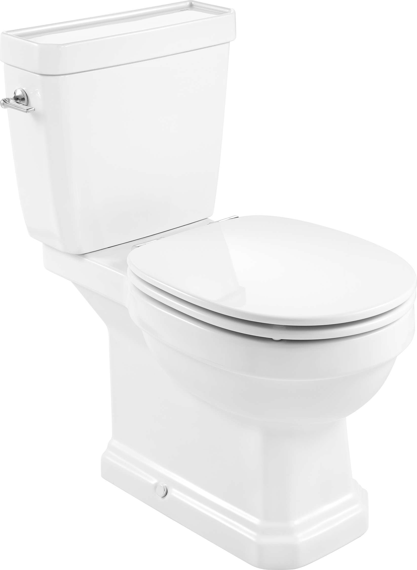 Set WC monoblocco Roca Carmen A3420A7000, sistema di scarico WC Roca Carmen A3410A1000, A801B5200B