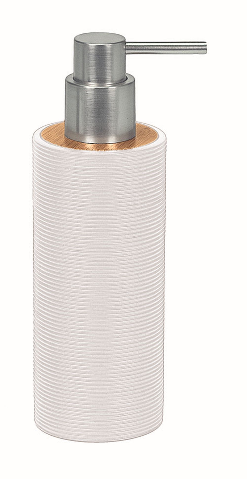 Kleine Wolke Kyoto dispenser di sapone liquido 300 ml legno-bianco 5079100854