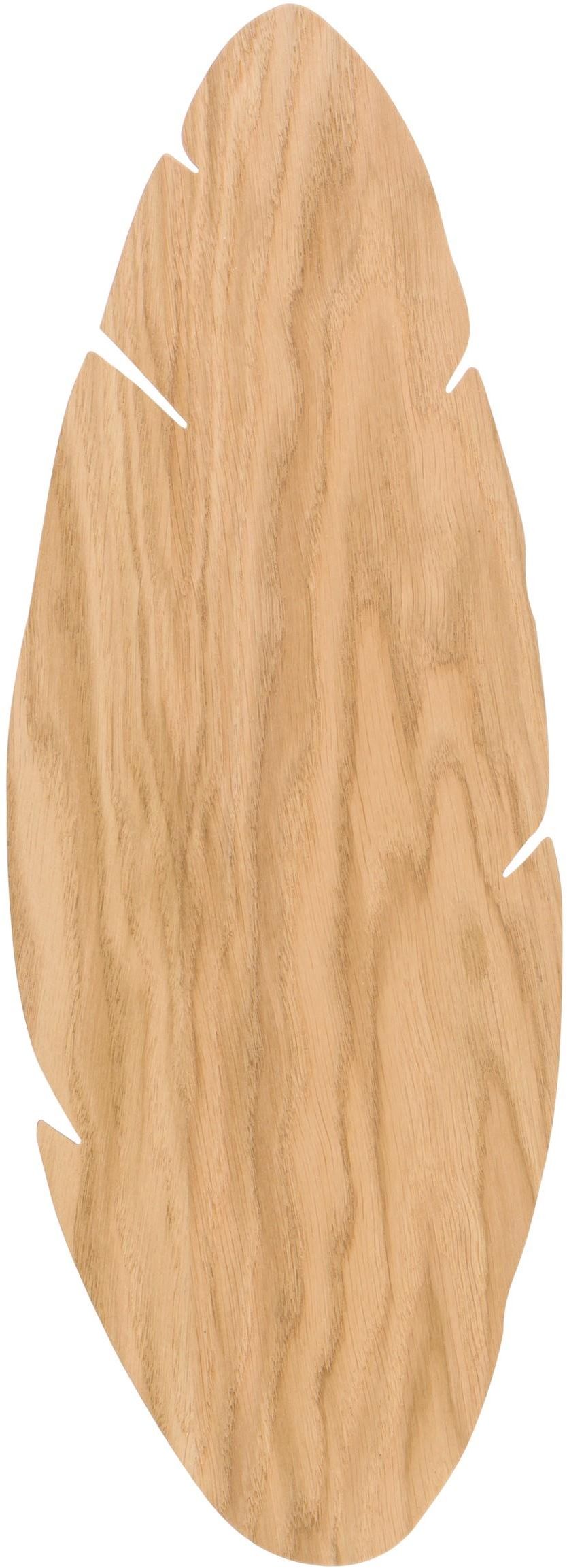 TK Lighting Hoja lampada da parete 2x6 W legno 4678