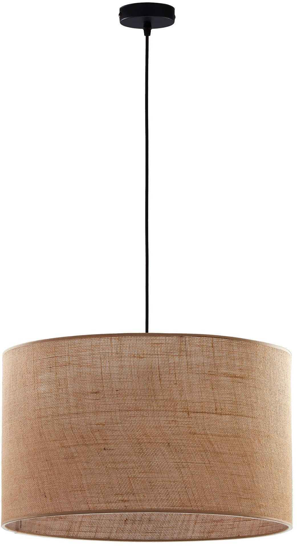 TK Lighting Juta lampada sospesa 3x15 W marrone 6582