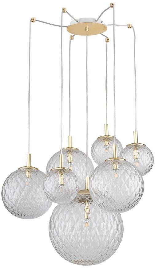 TK Lighting Cadix lampada sospesa x6 W oro 4608