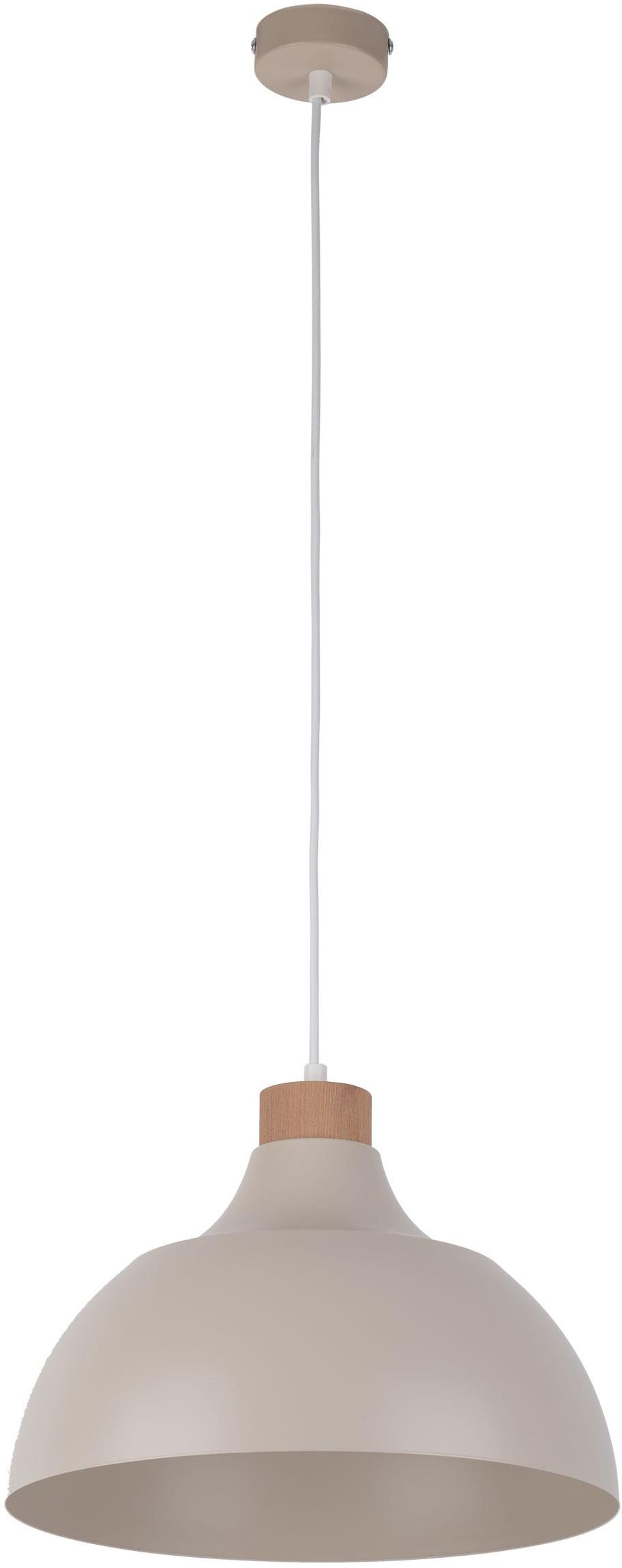 TK Lighting Cap lampada sospesa 1x15 W legno-beige 5664