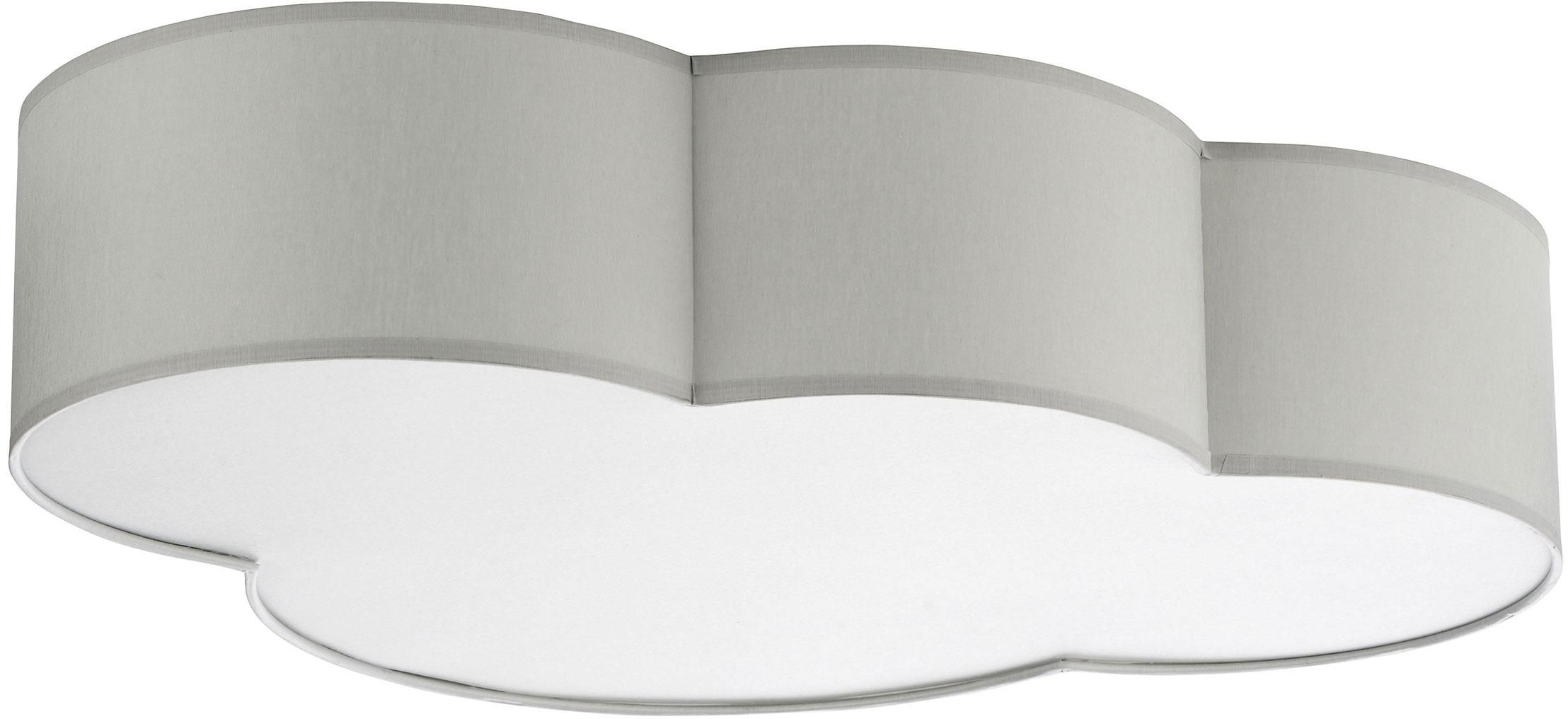 TK Lighting Cloud plafoniera 4x15 W bianco-grigio 3145