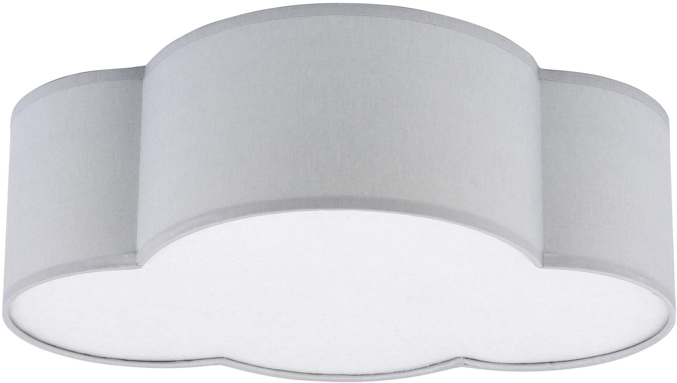 TK Lighting Cloud plafoniera 2x15 W bianco-grigio 3144