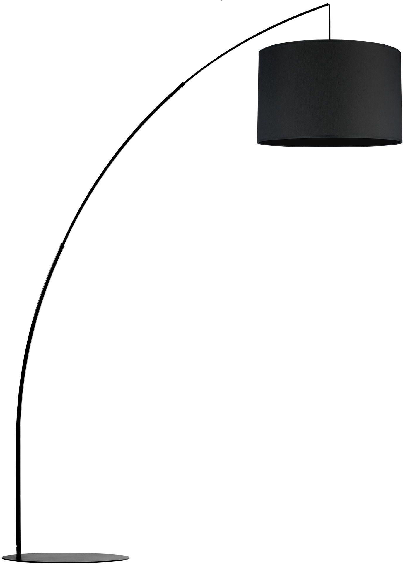 TK Lighting Moby lampada da terra 1x15 W nero 5485