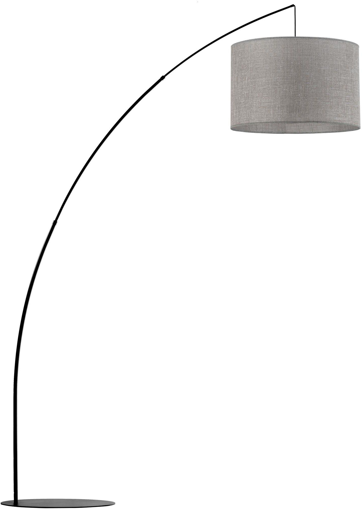 TK Lighting Moby lampada da terra 1x15 W nero-grigio 5487