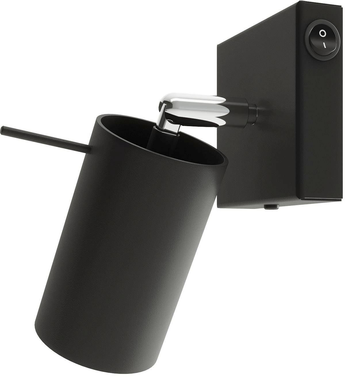 Sollux Lighting Ring lampada da parete 1x40 W nero SL.1049
