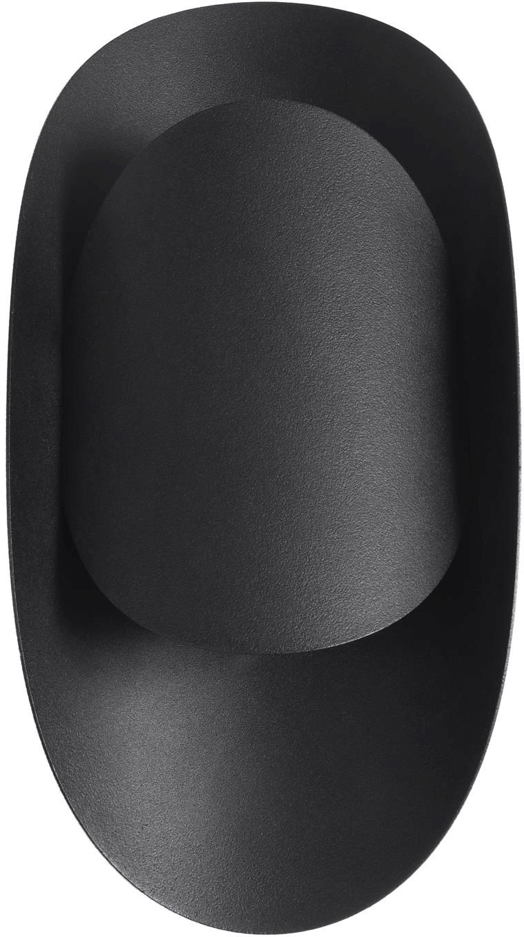 Sollux Lighting Tear lampada da parete 1x40 W nero SL.1063