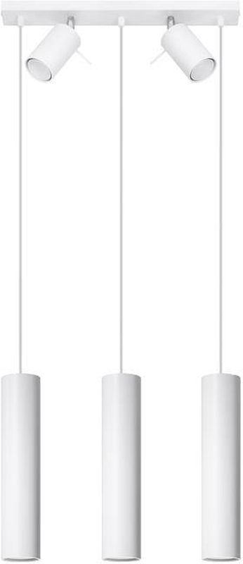 Sollux Lighting Ring lampada sospesa 5x40 W bianco SL.1098