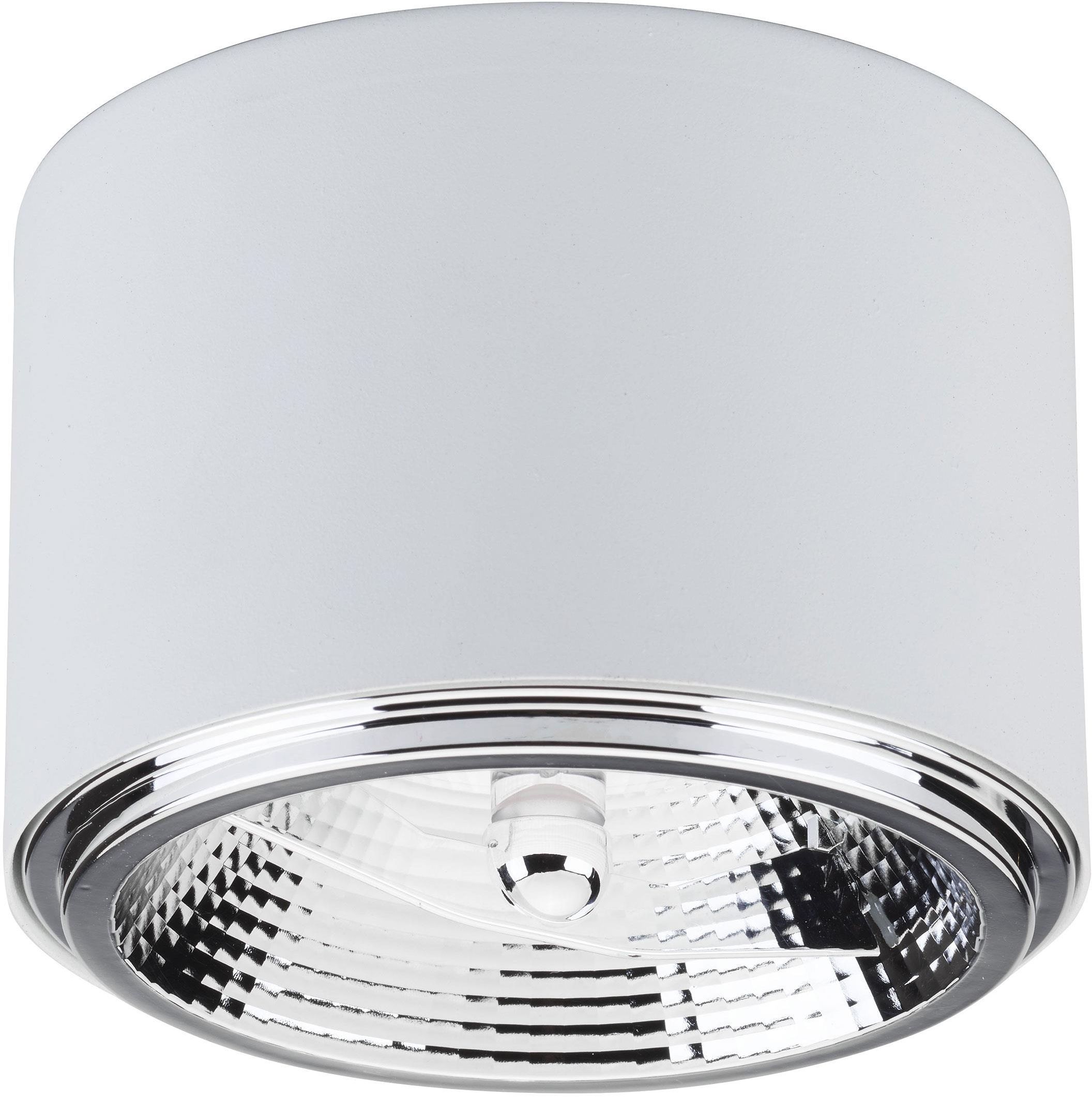 TK Lighting Moris lampada da soffitto 1x12 W bianco 3364