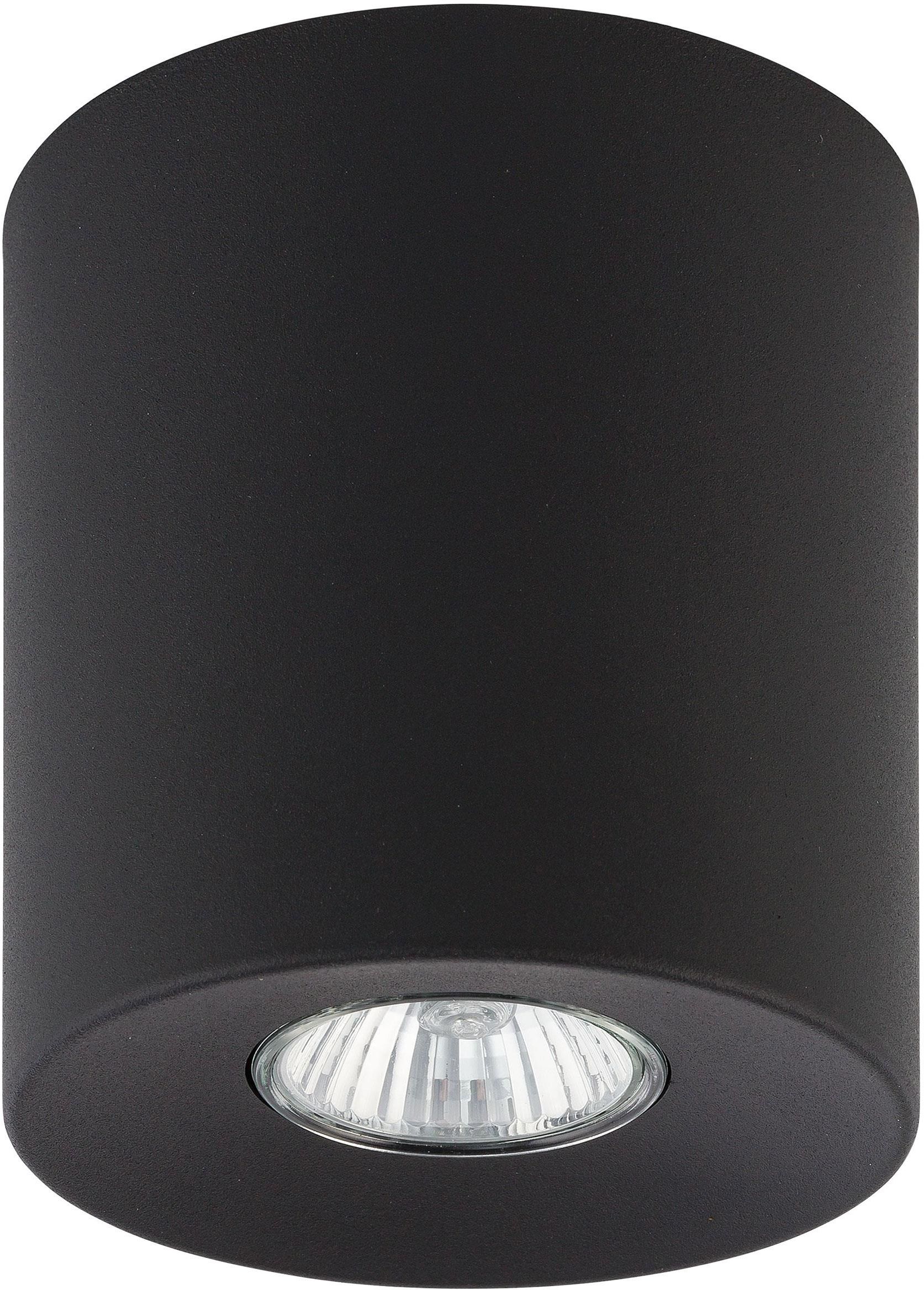 TK Lighting Orion lampada da soffitto 1x10 W nero 3239