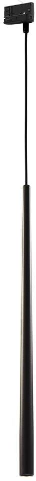 TK Lighting Piano lampada per binario elettrificato 1x6 W nero 6028