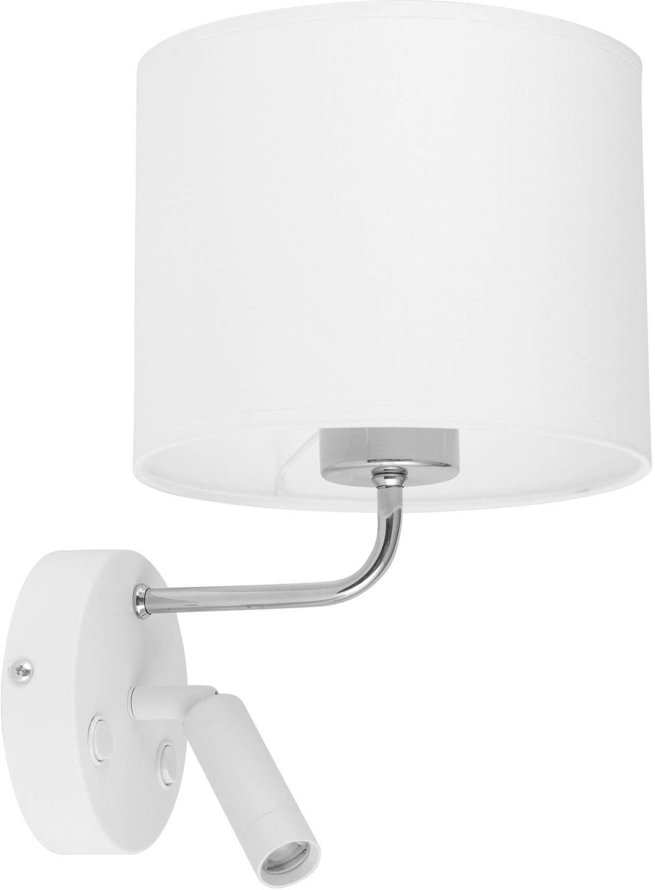 TK Lighting Richi lampada da parete 1x60 W bianco 4236