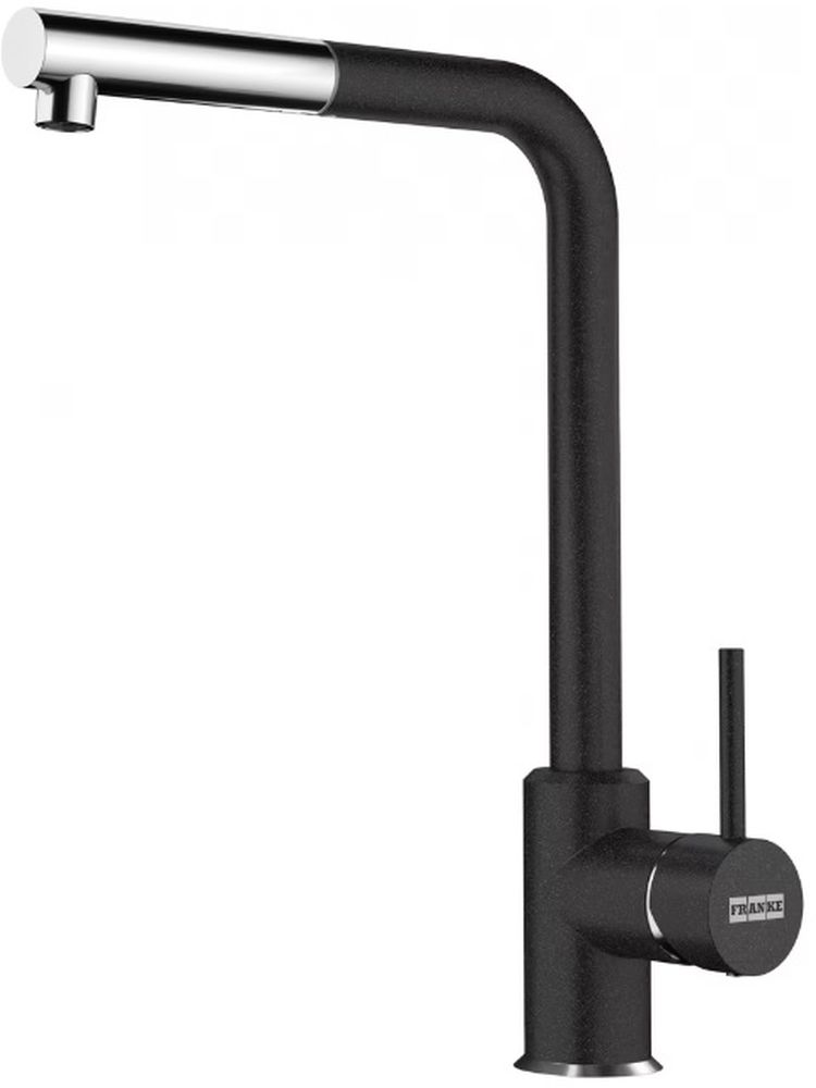 Franke Sirius rubinetto da cucina verticale cromo-nero 115.0668.279