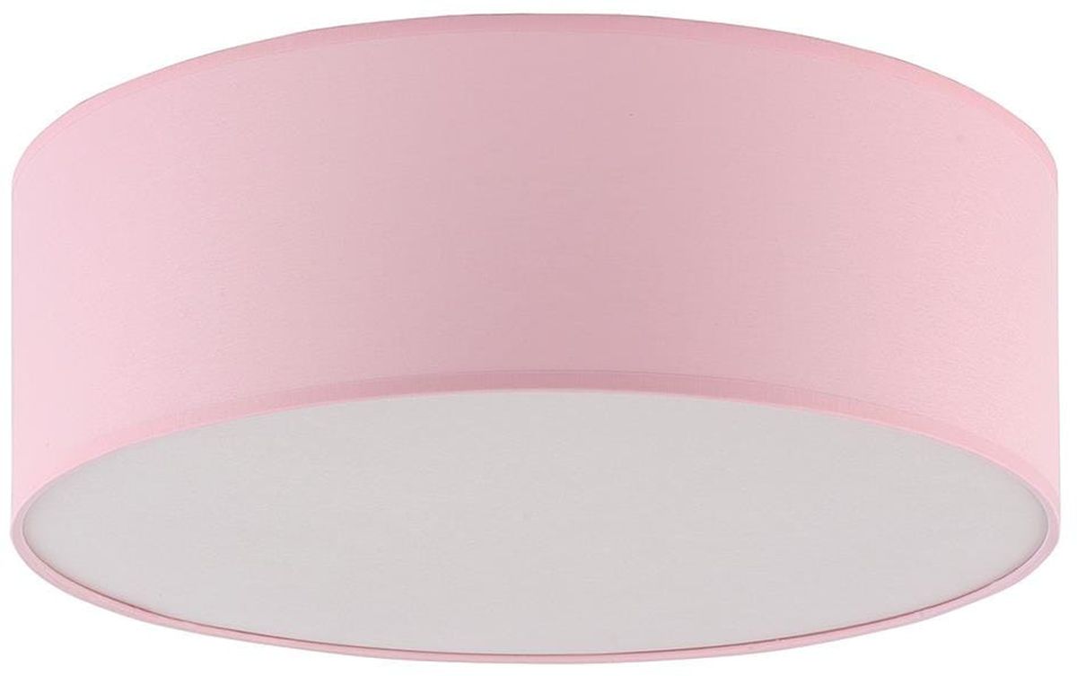 TK Lighting Rondo plafoniera 1x15 W bianco-rosa 3228