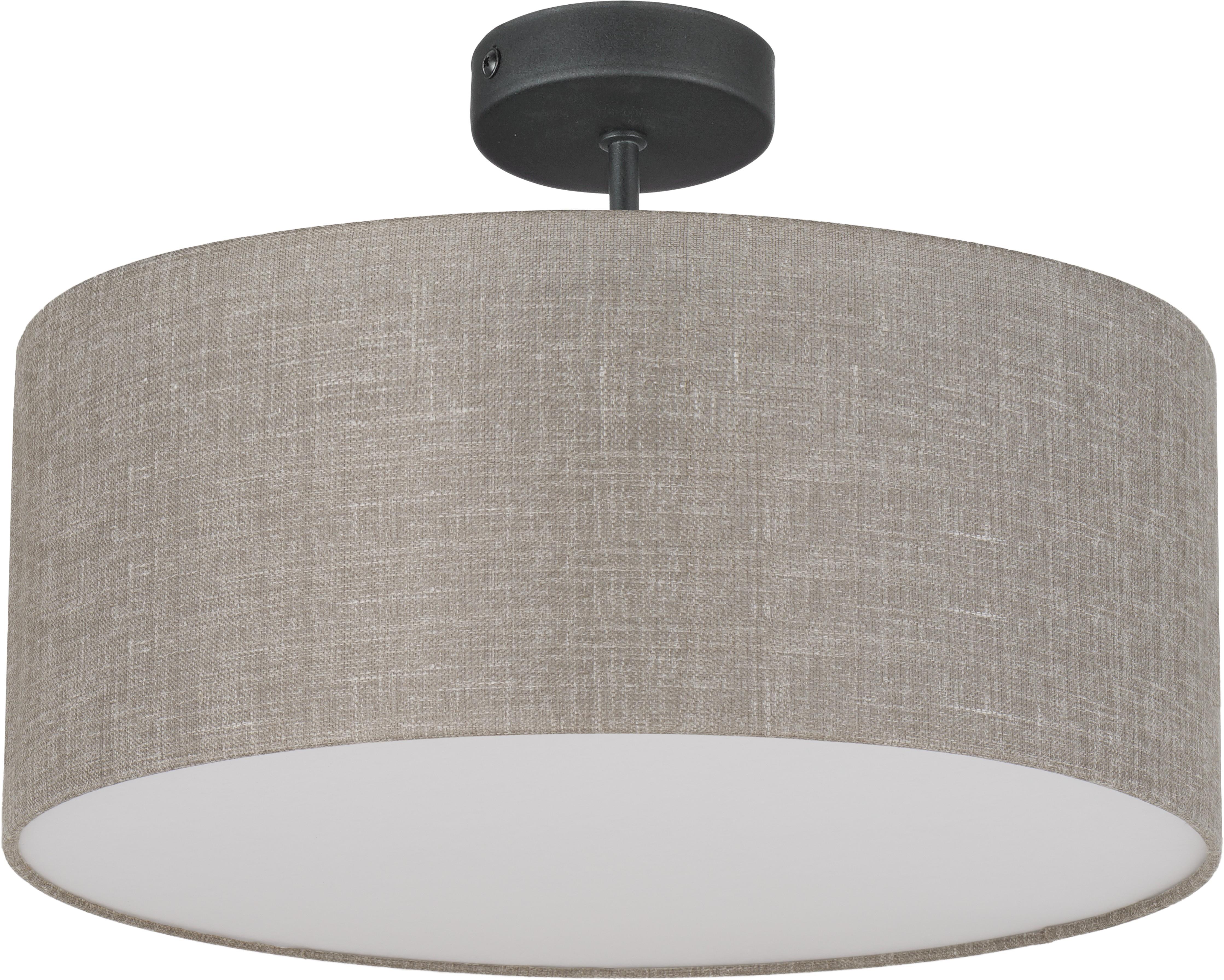 TK Lighting Rondo lampada da soffitto 4x15 W bianco-nero-beige 6247