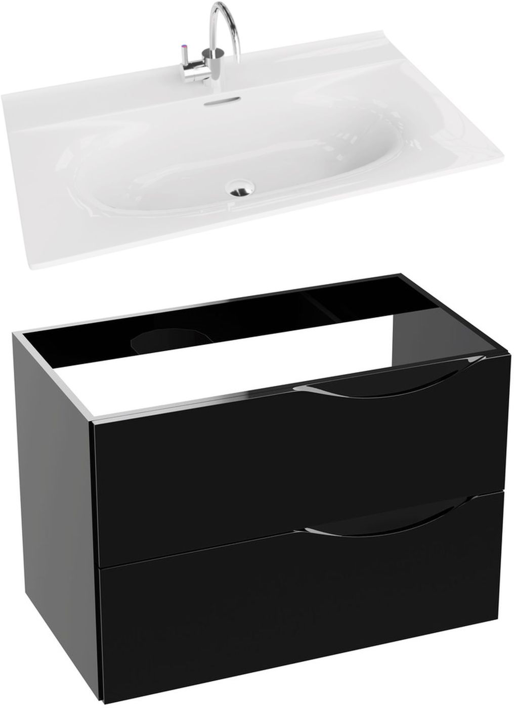 Set armadietto LaVita Kolorado 5900378324713, lavabo LaVita Kolorado 5908211416212