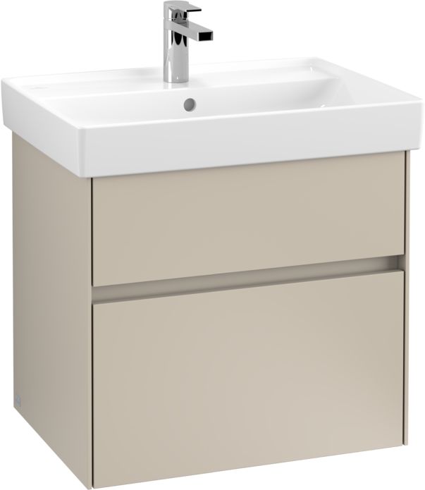 Villeroy & Boch Collaro armadietto 60.4x44.4x54.6 cm sottolavabo sospeso grigio C00900VK