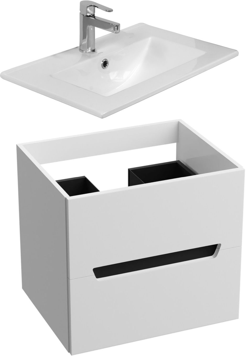 Set armadietto LaVita Kansas 5900378314424, lavabo LaVita Kansas 5908211416168