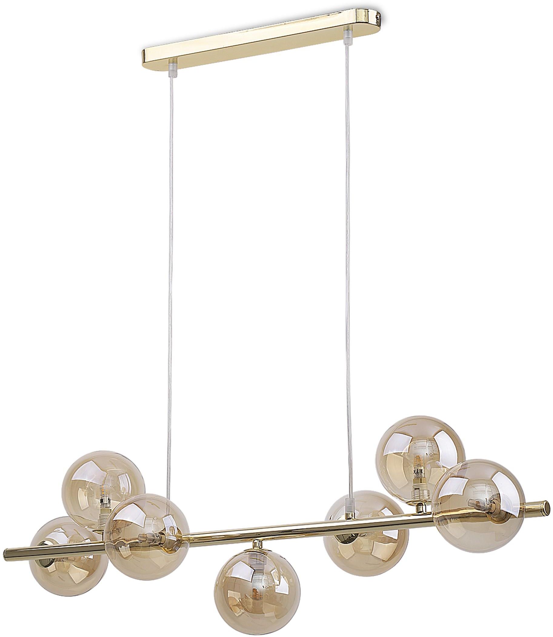 TK Lighting Estera lampada sospesa x6 W oro 5668